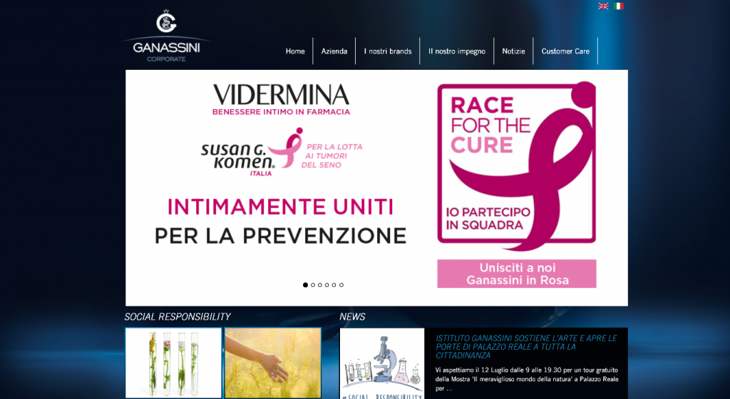 Home Ganassini page
