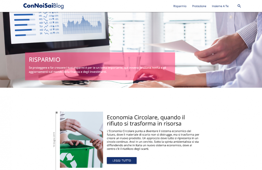 Risparmio - Con Noi Sai Blog, il blog di formazione e informazione