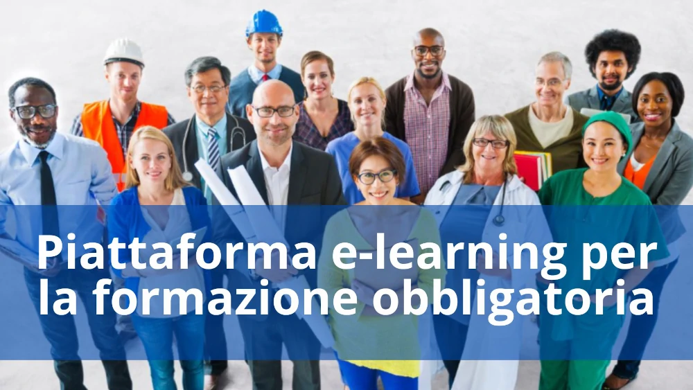 Piattaforma e-learning per la formazione obbligatoria