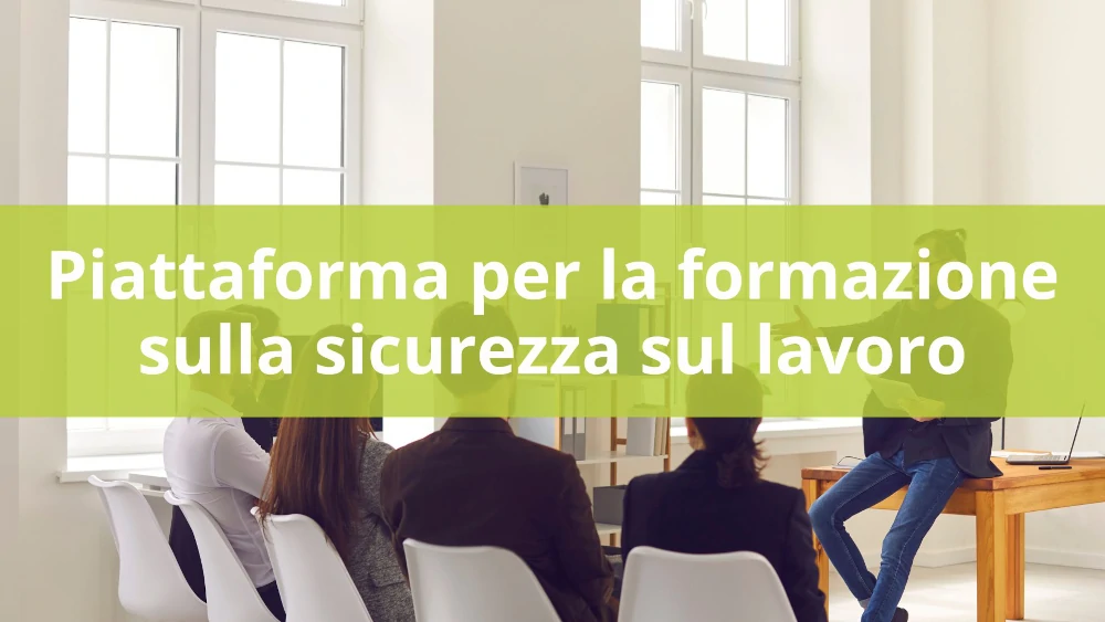 Piattaforma per la formazione sulla sicurezza sul lavoro