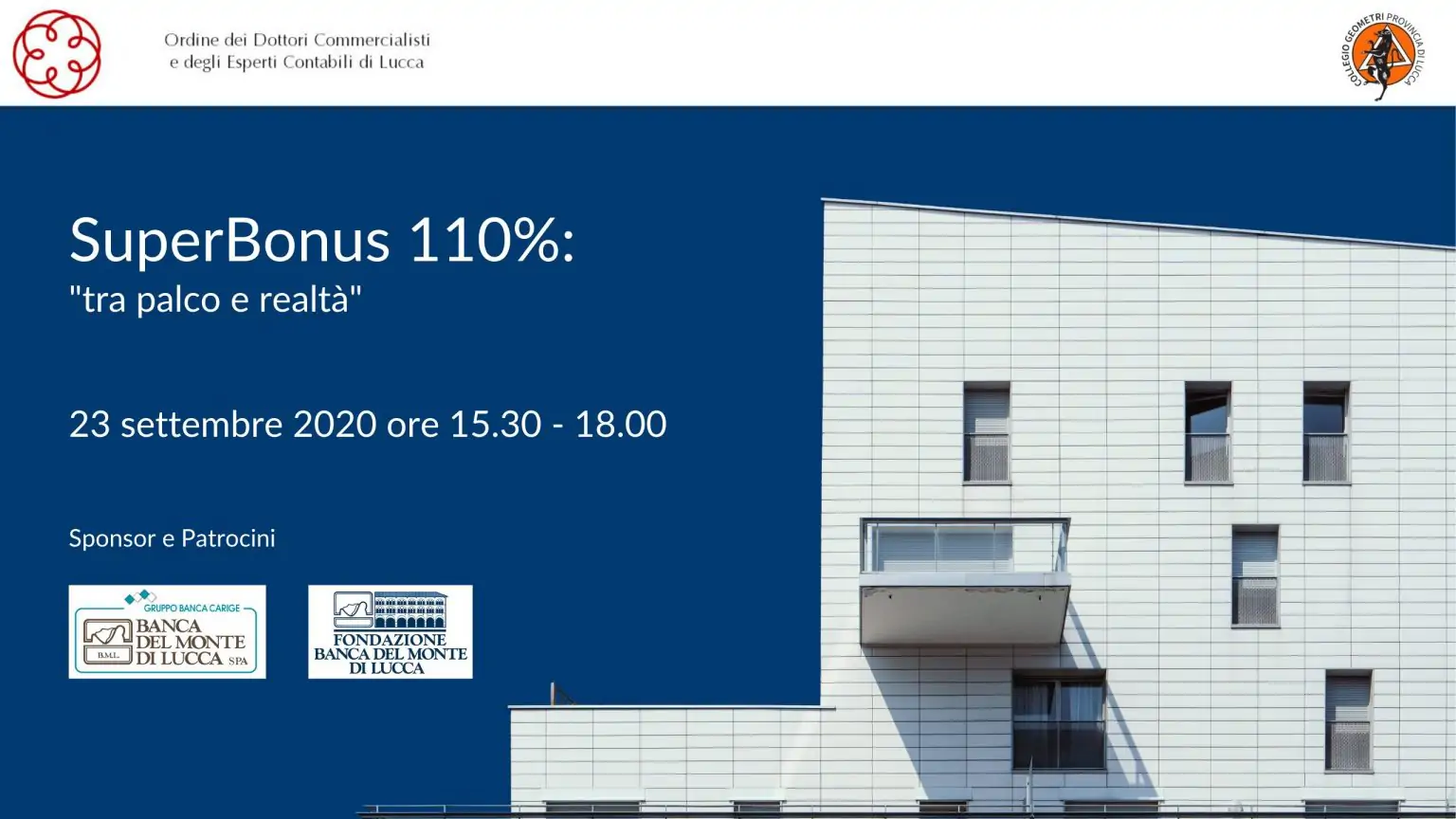 SuperBonus 110 tra palco e realta