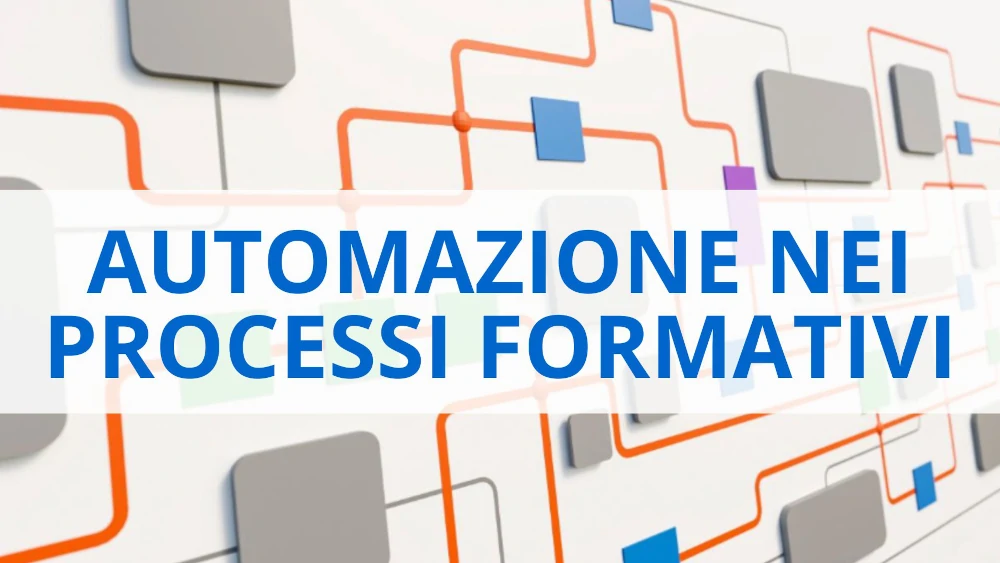automazione nei processi formativi