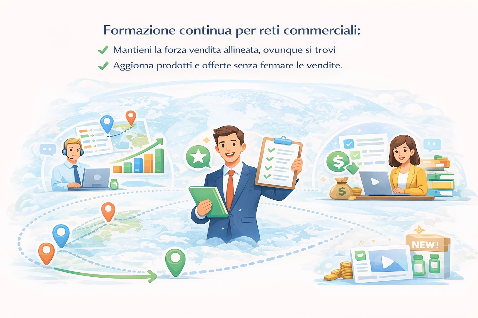 Formazione continua per reti commerciali