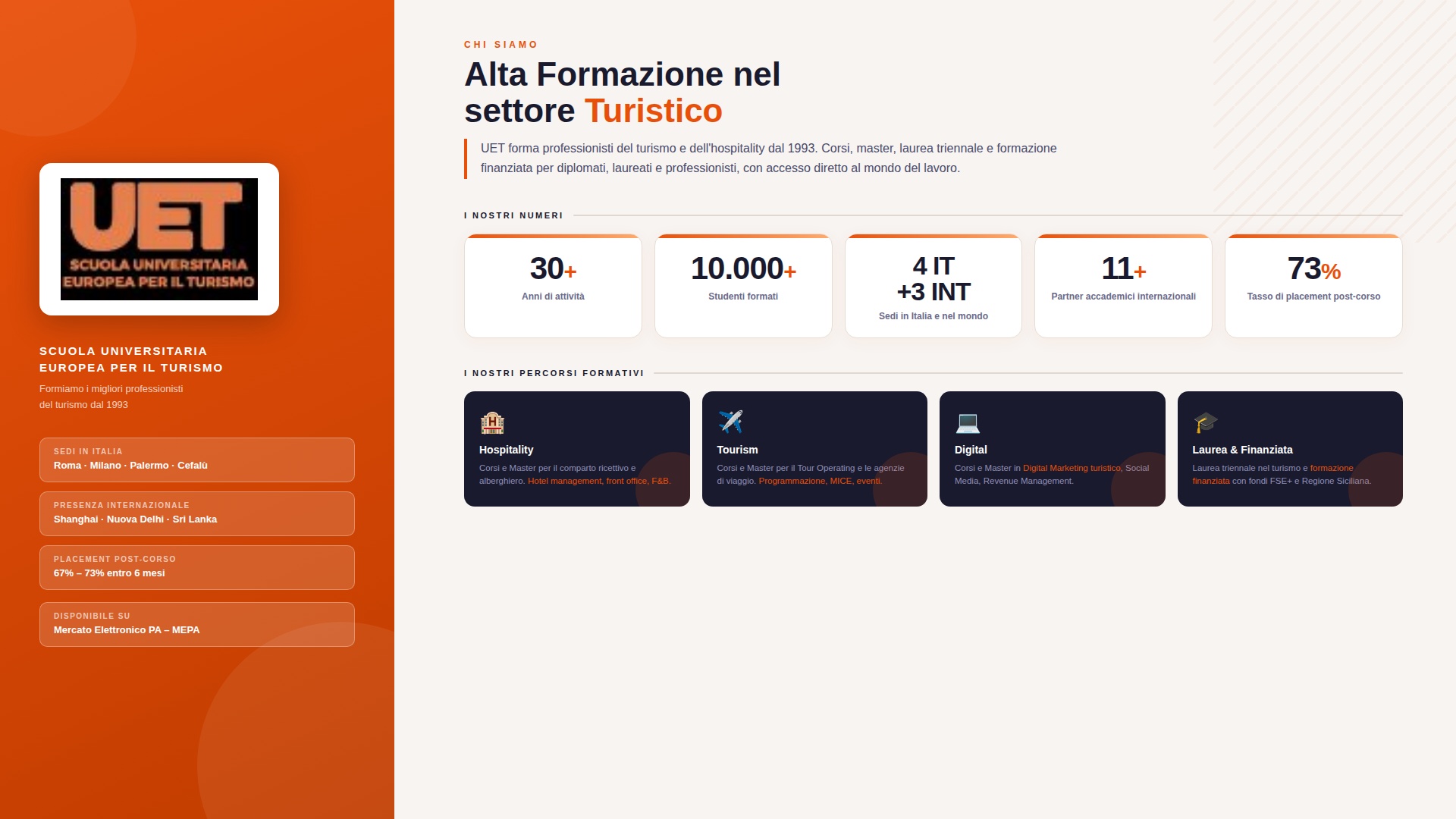 uet piattaforma e-learning per il turismo